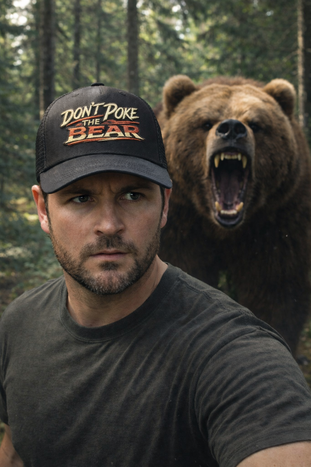 Don’t Poke The Bear Trucker Hat