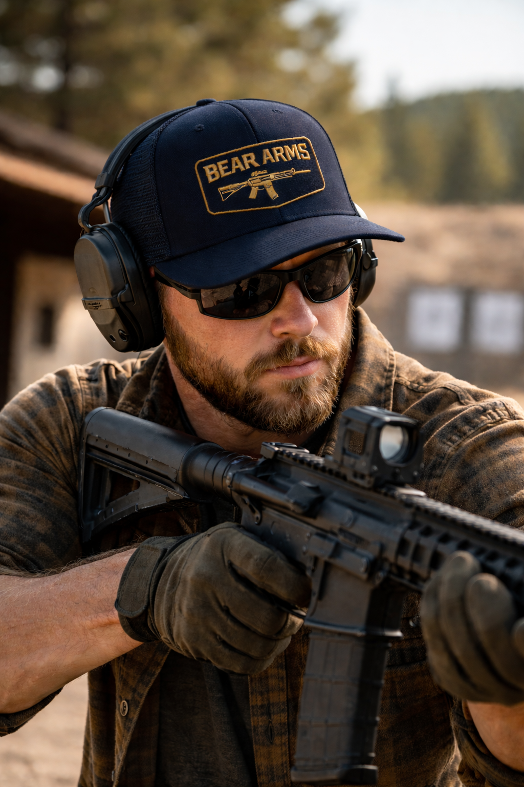 The Range Trucker cap