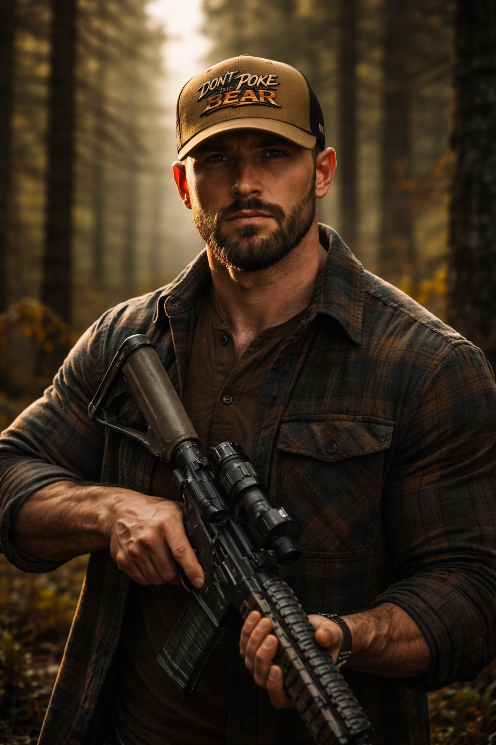 Don't poke the Bear snapback